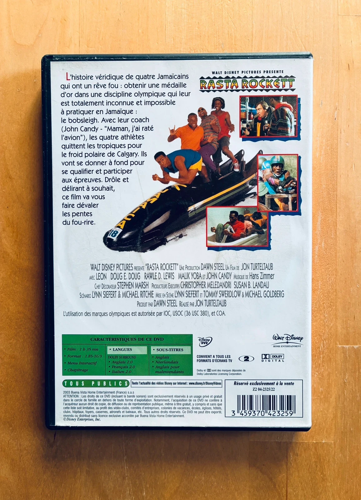 DVD Disney Rasta Rockett. – photo 3